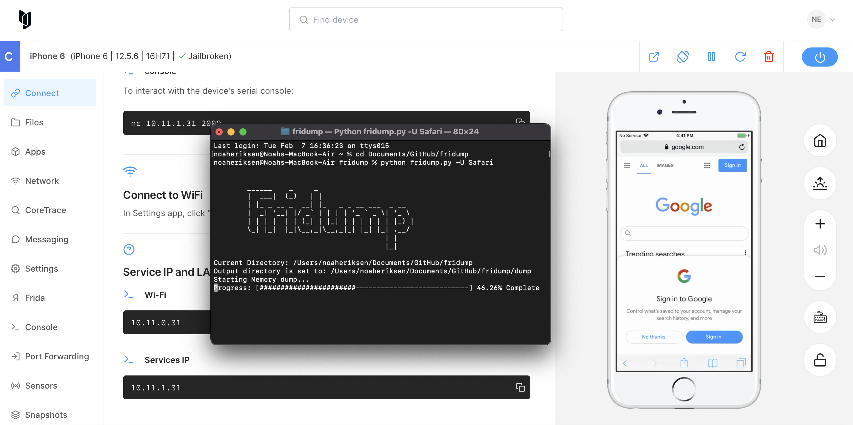 Fridump